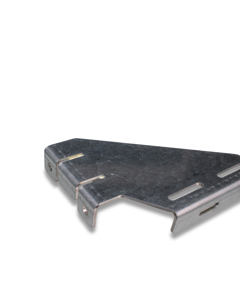 Gusset plate rh connection nest to EB-idler roller Caravan